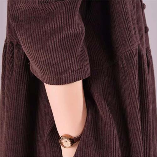 Corduroy dress